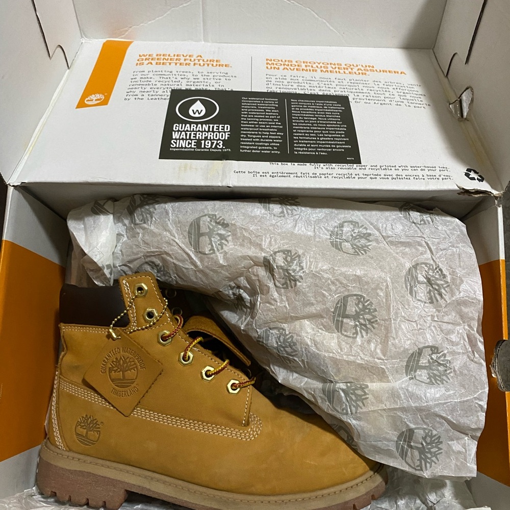 Timberland Tan Leather Boots